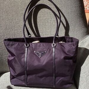 Prada tessuto shoulder handbag